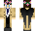 castiel flower crown