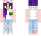 did the hair purple like mine