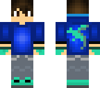dragon boy blue