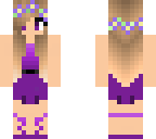 dressed up purple