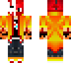fire ghoul half mask
