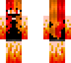 fire girl with mask