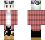 flannel with flowers