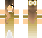 gold dress