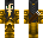 golden armoured archer