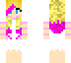 pink dye girl