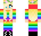 rainbow girl