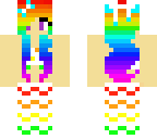 rainbow mermaid