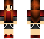 red summer girl