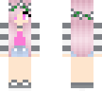 striped girl