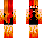 backwards fire girl