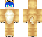 blue haired doge onesie