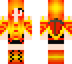 firegirl with pickaxes logo