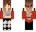 flannel braid girl