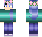flower sweater girl