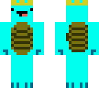 king cyan turtle