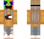 masked gilr