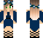 blue girl