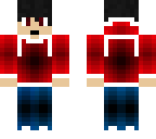 shaded red hoodie