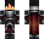 black haird knight
