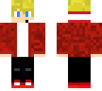 blonde guy red jacket