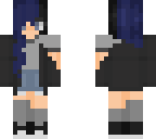 blue and black