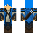 blue hair assassin