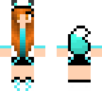 blue kitty girl