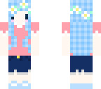chibi summer girl