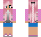 cute pink girl
