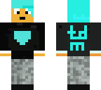 dantdm rad light blue