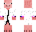 gender-fluid pig in a labcoat