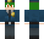 green hair cop