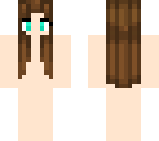 kawaii brown haired skin base