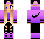 lilac ombre nike girl