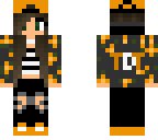 nieuwe skin oranje bloemen