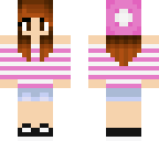 pink beret girl