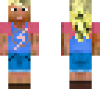 pink farmer girl