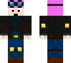 pink hair dan