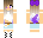 purple wolf girl