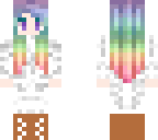 rainbow girl