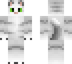 silver tabby with green eyes