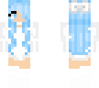 blue and white