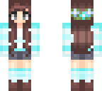 blue girl