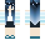blue haired girl update 1