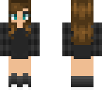 brown hair cute girl