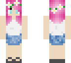 cute girl in a flower crown