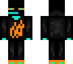 fire logo enderman