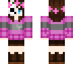 icicle oc with skeleton mask