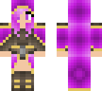 lightening warrior mage girl